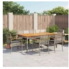 Image de Ensemble à Manger de Jardin avec Coussins 7 pcs, Table et Chaise de Terrasse, Meubles de Patio, Mobilier d'Extérieur, 3213573