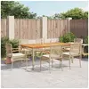 Image de Ensemble à Manger de Jardin avec Coussins 7 pcs, Table et Chaise de Terrasse, Meubles de Patio, Mobilier d'Extérieur, 3213582