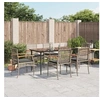 Image de Ensemble à Manger de Jardin avec Coussins 7 pcs, Table et Chaise de Terrasse, Meubles de Patio, Mobilier d'Extérieur, 3213614