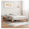 Image de Bedframe zonder matras massief grenenhout wasbruin 135x190 cm844166