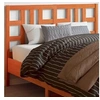 Image de Tête de lit cire marron 150 cm bois massif de pin 844192