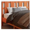 Image de Tête de lit cire marron 135 cm bois massif de pin 844220