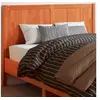 Image de Tête de lit cire marron 150 cm bois massif de pin 844242