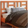 Image de Tête de lit cire marron 160 cm bois massif de pin 844263