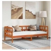 Image de Lit de Jour, Canapé-lit, Lit d'Invité, Meuble de Chambre à Coucher Intérieur, Moderne, Cire Marron 90x200 cm Bois de 844408