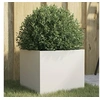 Image de Jardinière blanc 32x30x29 cm acier841537
