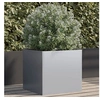 Image de Jardinière argenté 49x47x46 cm acier galvanisé841569
