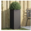 Image de Jardinière noir 32x29x75 cm acier