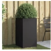 Image de Jardinière noir 42x38x75 cm acier