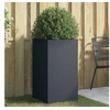 Image de Jardinière anthracite 42x38x75 cm acier