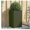 Image de Jardinière, Bac à Fleurs, Pot de Plantes, Boîte à Fleurs, Jardinière Surélevée de Jardin Patio Terrasse, Vert Olive 841580