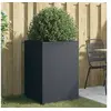Image de Jardinière, Bac à Fleurs, Pot de Plantes, Boîte à Fleurs, Jardinière Surélevée de Jardin Patio Terrasse, Anthracite 841585