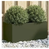 Image de Jardinière, Bac à Fleurs, Pot de Plantes, Boîte à Fleurs, Jardinière Surélevée de Jardin Patio Terrasse, Vert Olive 841592