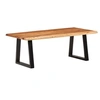 Image de Table basse 110x55x40 cm bois massif d acacia