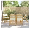 Image de Salon de jardin bambou blanc