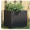 Image de Plantenbakken 2 st 36x30x32 cm poly rattan zwart3210531
