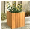 Image de Jardinière 25x25x25 cm bois massif d'acacia366500