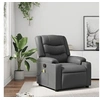 Image de Fauteuil de massage, relaxation similicuir gris