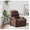 Image de Fauteuil de massage, relaxation similicuir marron