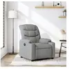 Image de Fauteuil inclinable Gris clair Tissu