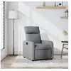 Image de Fauteuil réglable tissu gris clair