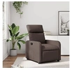 Image de Fauteuil réglable similicuir marron