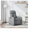 Image de Fauteuil réglable tissu gris clair