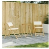 Image de Salon de jardin bambou beige 2 pieces
