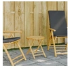 Image de Table de jardin pliable Ø45x45 cm bambou, table de jardin en bambou, table de patio, meuble d'extérieur, table 365880