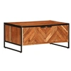 Image de Table basse 90x55x40 cm bois massif d acacia