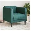 Image de Fauteuil vert foncé tissu372599