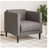 Image de Fauteuil taupe tissu372600