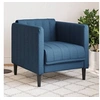 Image de Fauteuil bleu tissu