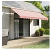 Image de Vervangingsdoek voor luifel gestreept 4x3,5 m rood en wit367717