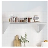 Image de Wandschap 100x45x31 cm roestvrijstaal zilverkleurig30272