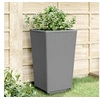 Image de Jardinières 2 pcs, Pot de Fleurs de Jardin, Bac à Plantes de Terrasse, Boîte de Plantation d'Extérieur pour Légumes 367847