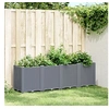 Image de Jardinière, Pot de Fleurs, Bac à Fleurs, Pot à Plantes, Boîte à Fleurs Jardin Terrasse Patio Extérieur, Bleu Gris 367856