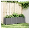 Image de Jardinière gris clair 160x40x53 cm polypropylène367857