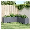 Image de Jardinière, Pot de Fleurs, Bac à Fleurs, Pot à Plantes, Boîte à Fleurs Jardin Terrasse Patio Extérieur, Bleu Gris 367866