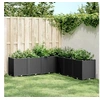 Image de Jardinière noir 160x160x53 cm polypropylène