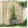 Image de Jardinière avec Treillis, Lit Surélevé, Bac à Fleurs, Pot de Plantes, Boîte à Fleurs Jardin Patio Terrasse Extérieur, 367947