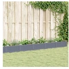 Image de Jardinière avec piquets bleu gris 362,5x42,5x28,5 cm PP368024