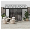 Image de Luifel uittrekbaar 4,5x3 m stof en aluminium antraciet en wit3216131
