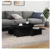 Image de Tables basses 2 pcs Noir Bois d'ingénierie 3216150