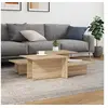 Image de Tables basses 2 pcs Chêne sonoma Bois d'ingénierie 3216152