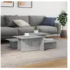 Image de Tables basses 2 pcs gris béton bois d'ingénierie 3216153