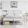 Image de Tables de chevet 2 pcs rose 34,5x39x44 cm acier, armoire, meubles de chambre, support téléphonique, armoire 841610