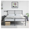 Image de Tables de chevet 2 pcs anthracite 34,5x39x44 cm acier, armoire, meubles de chambre, support téléphonique, armoire 841612