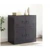 Image de Buffet noir 67x39x73 cm acier841649