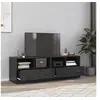 Image de Meubles TV 2 pcs noir 67x39x44 cm acier 841740